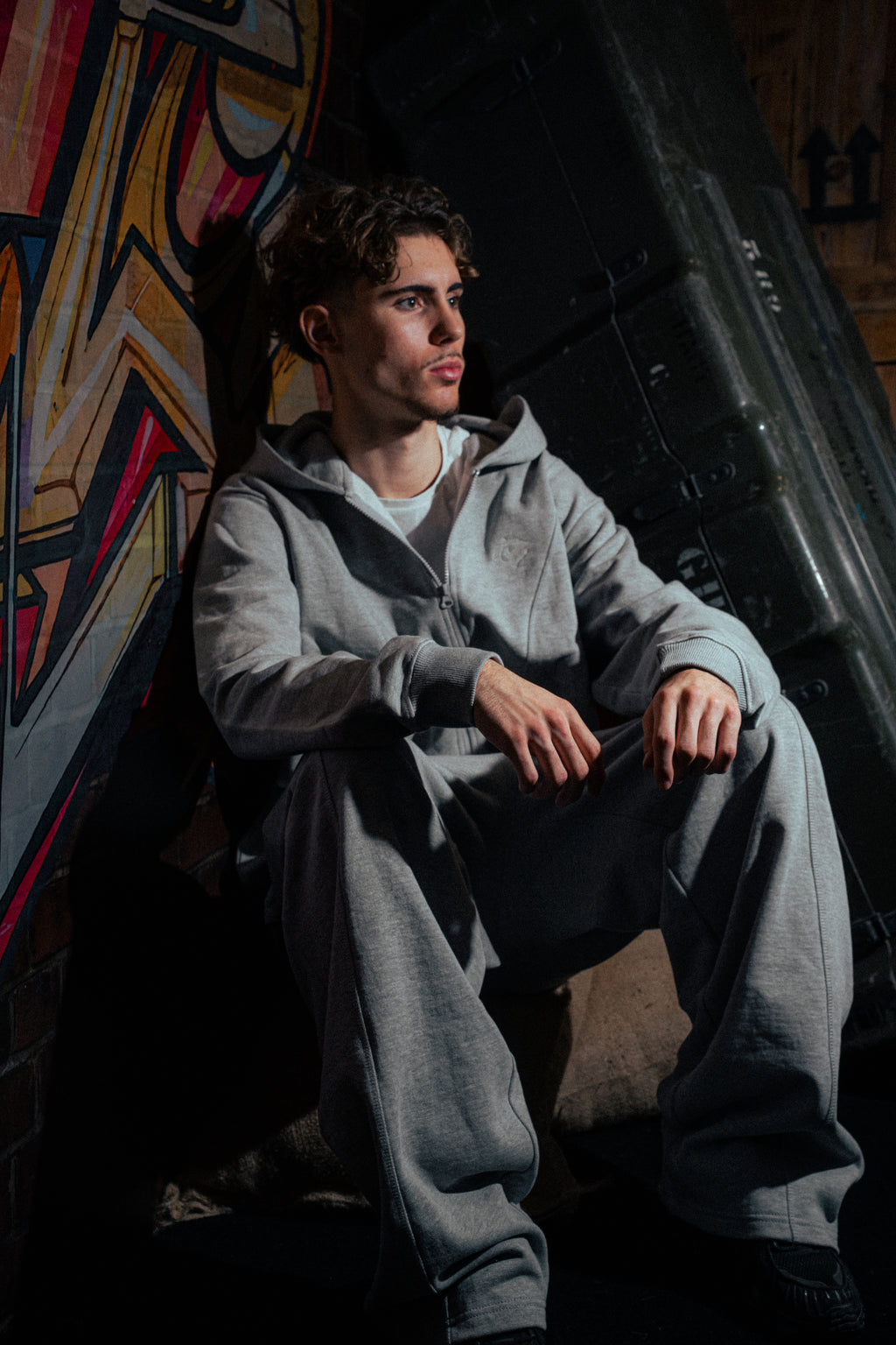 JOGGING GRIS STARTING